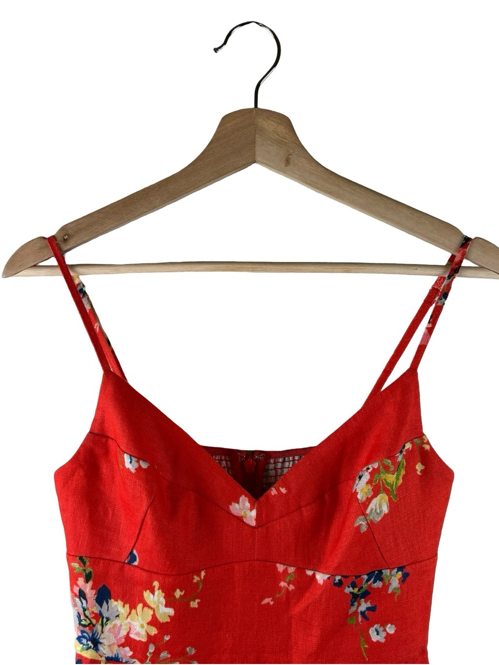 ZIMMERMANN ALIGHT FLORAL-PRINT LINEN MINI DRESS Size 0 - Picture 5 of 12